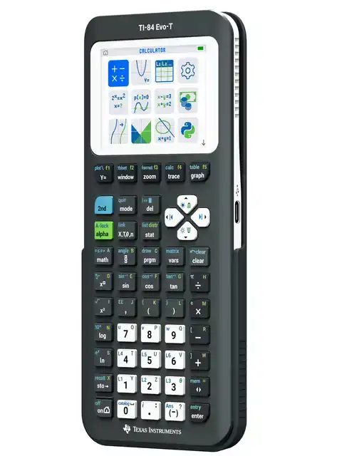 REKENMACHINE TEXAS TI-84 EVO-T ZWART