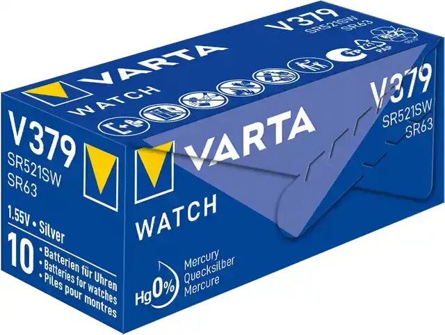 BATTERIJ VARTA KNOOPCEL V379/SR63
