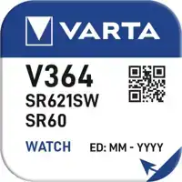 BATTERIJ VARTA KNOOPCEL V364/SR60