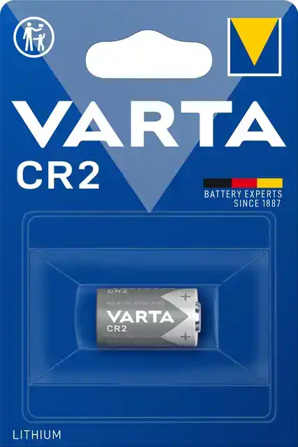 BATTERIJ VARTA CYLINDRICAL CR2 LITHIUM