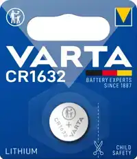 BATTERIJ VARTA KNOOPCEL 1X CR1632