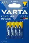 BATTERIJ VARTA LONGLIFE POWER 8X AAA