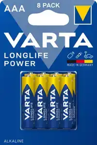 BATTERIJ VARTA LONGLIFE POWER 8X AAA