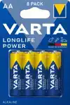 BATTERIJ VARTA LONGLIFE POWER 8X AA