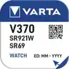 BATTERIJ VARTA KNOOPCEL V370/SR69
