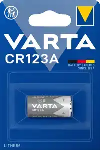BATTERIJ VARTA CYLINDRICAL CR123A