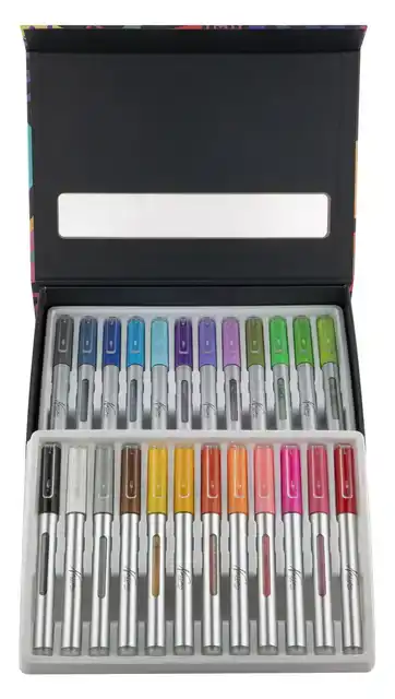 ACRYLMARKERS NASSAU SET Ã 24 KLEUREN