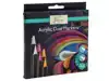 ACRYLMARKER NASSAU DUAL TIP SET Ã  12