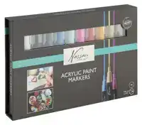 ACRYLMARKER NASSAU SET Ã  10 KLEUREN