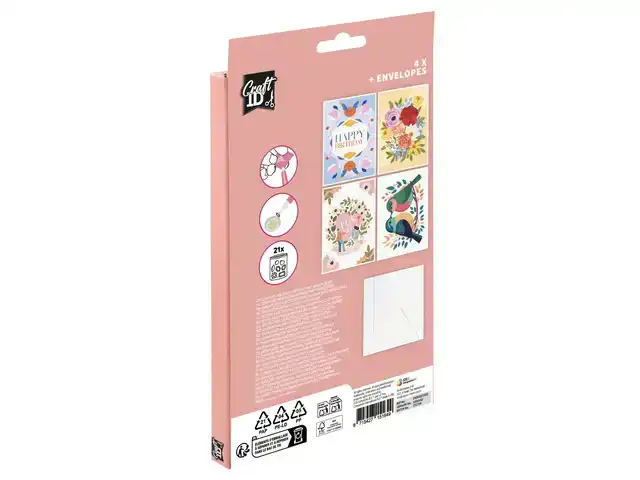 DIAMONDPAINTING CRAFT ID KAART 13X18CM