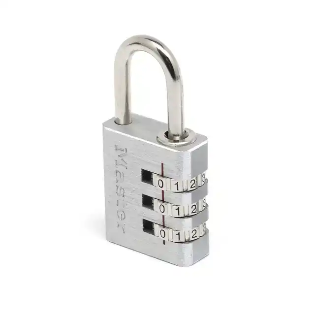 HANGSLOT MASTERLOCK COMBI ALUMINIUM