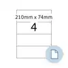 ETIKET HERMA 8405 A4 EXPR 500 210X74