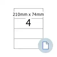 ETIKET HERMA 8405 A4 EXPR 500 210X74