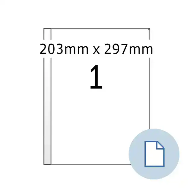 ETIKET HERMA 8401 A4 EXPR 500 203X297