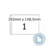 ETIKET HERMA 8493 A5 EXPR 1000