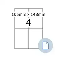 ETIKET HERMA 8404 A4 EXPR 500 105X148