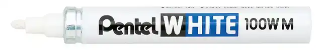 VILTSTIFT PENTEL 100W ROND 2.2MM WIT