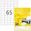ETIKET TOPSTICK 8697 38X21.2MM WIT