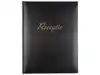 RECEPTIEALBUM KANGARO 26X21CM ZWART