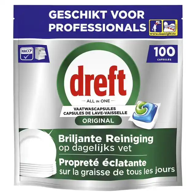 VAATWASTABLETTEN DREFT ALL-IN-1 PROF