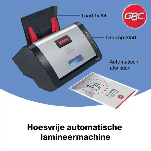 AUTOMATISCHE LAMINEERMACHINE GBC