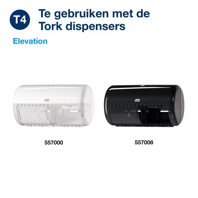 TOILETPAPIER TORK T4 PREMIUM 56X155 VEL
