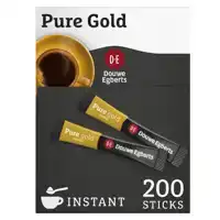KOFFIE DOUWE EGBERTS PURE GOLD INSTANT