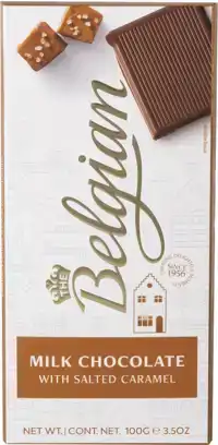 CHOCOLADE THE BELGIAN MELK KARAMEL ZOUT