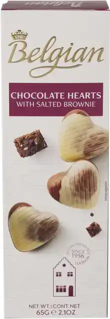CHOCOLADE THE BELGIAN HARTJES BROWNIE