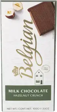 CHOCOLADE THE BELGIAN MELK HAZELNOOT