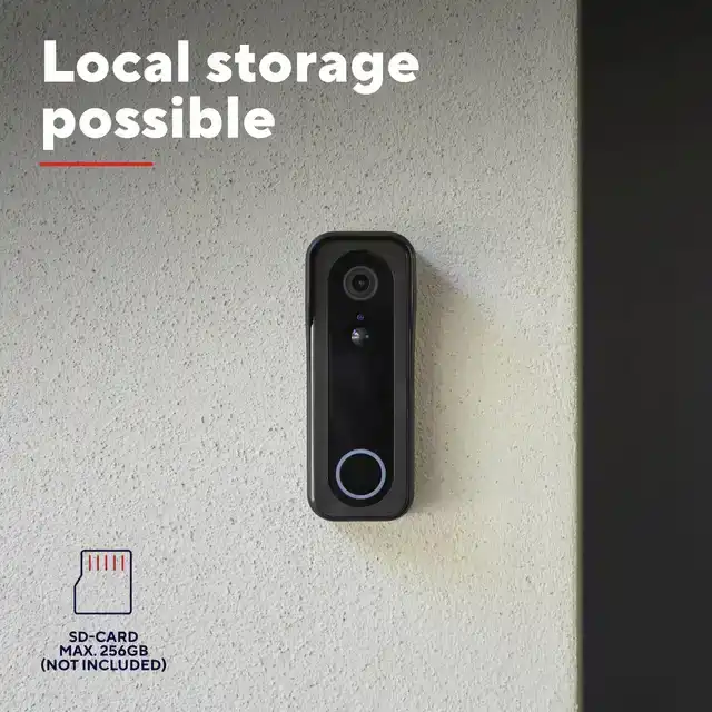 DEURBELCAMERA TRUST DOORCAM-3000B WI-FI