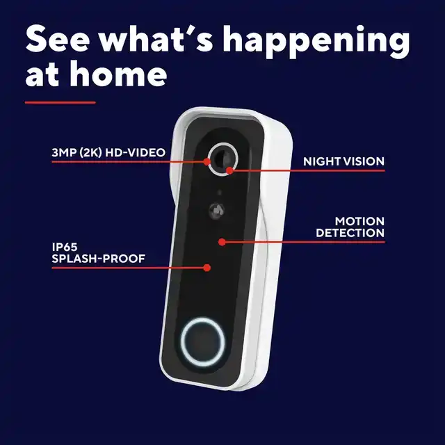DEURBELCAMERA TRUST DOORCAM-3000 WI-FI
