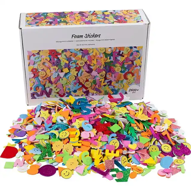 FOAMSTICKERS CREATIV COMPANY 2640 STUKS CREATIV COMPANY