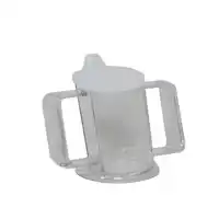 HANDYCUP TRANSPARANT MET DEKSEL