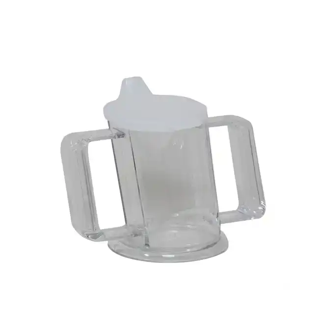HANDYCUP TRANSPARANT MET DEKSEL