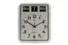 KALENDERKLOK TWEMCO BQ-12A WIT