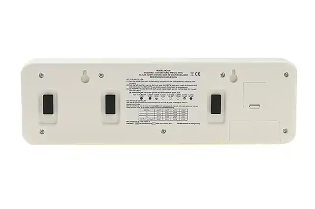 KALENDERKLOK TWEMCO BQ-38 WIT