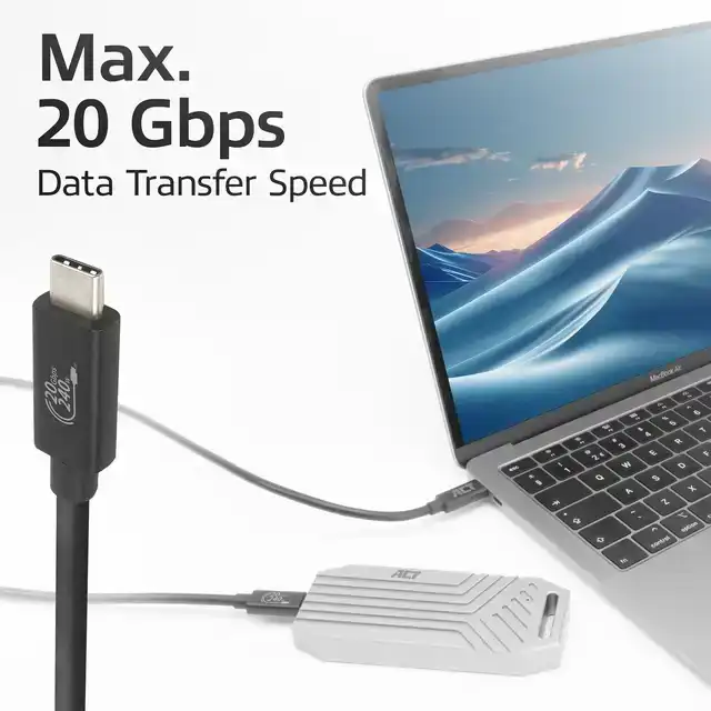 KABEL ACT USB-C 4.0 20GBPS THUNDERBOLT