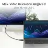 KABEL ACT USB-C STANDAARD USB-C HOEK