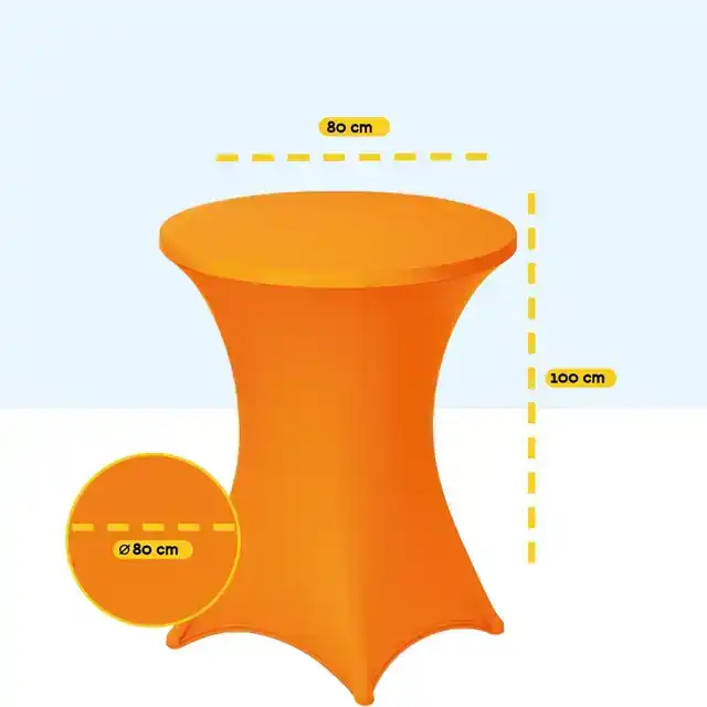 TAFELROK BRASQ VOOR STATAFEL 80CM