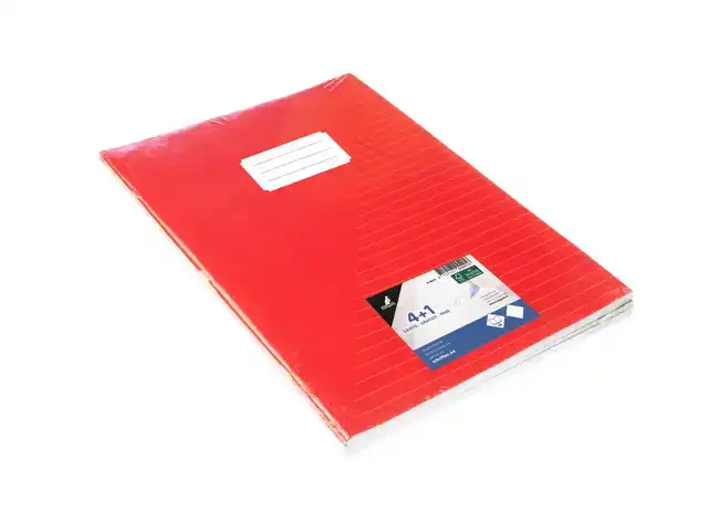 SCHRIFT KANGARO A4 LIJN 80PAG 60GR 5ST