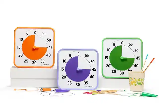 TIME TIMER MEDIUM CLASSROOM SET PRIMAIR