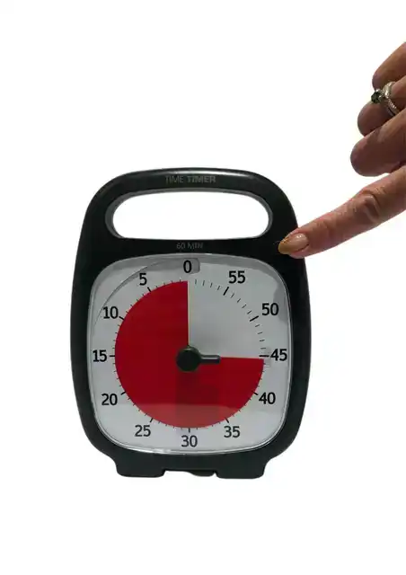 TIME TIMER PLUS BLACK