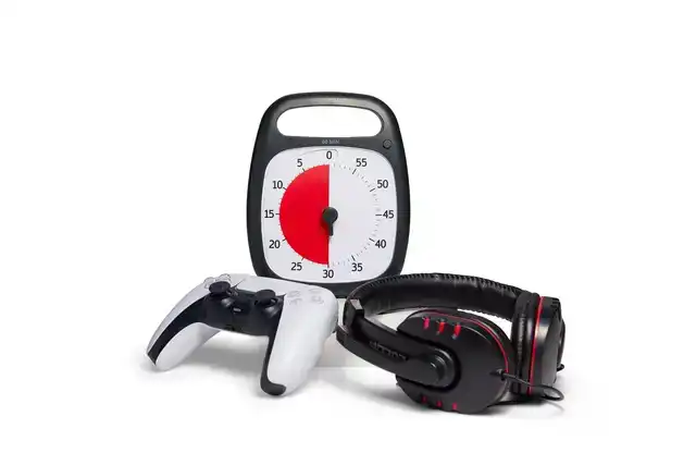 TIME TIMER PLUS BLACK