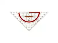 GEODRIEHOEK ARISTO GEOCOLLEGE 22CM MET