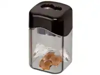 PUNTENSLIJPER ARISTO 2-GAATS ZWART