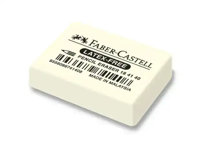 GUM FABER CASTELL 7041 34X26X8MM WIT