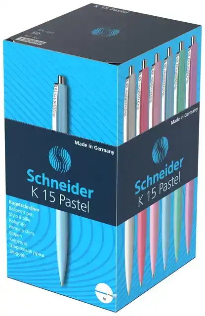 BALPEN SCHNEIDER K15 M PASTEL ASSORTI