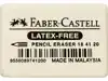 GUM FABER CASTELL 7041 40X27X13MM WIT