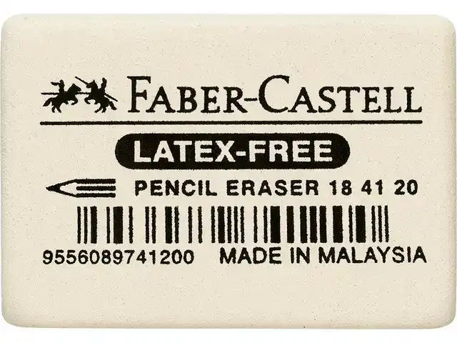 GUM FABER CASTELL 7041 40X27X13MM WIT